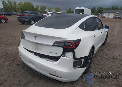 2021 Tesla Model 3 Long Range Dual Motor All-Wheel Drive z USA, uszkodzony, nr VIN 5YJ3E1EB7MF862301